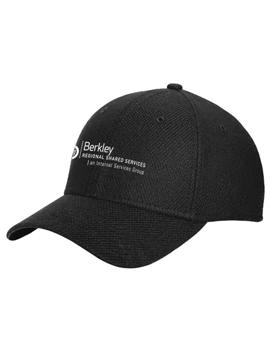 New Era Diamond Era Black Stretch Cap w/Berkley RSS logo