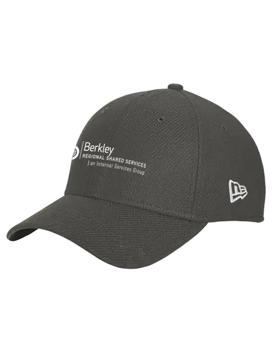 New Era Diamond Era Very Dark Grey Stretch Cap w/Berkley RSS logo