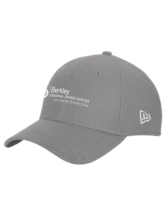 New Era Diamond Era Medium Grey Stretch Cap w/Berkley RSS logo