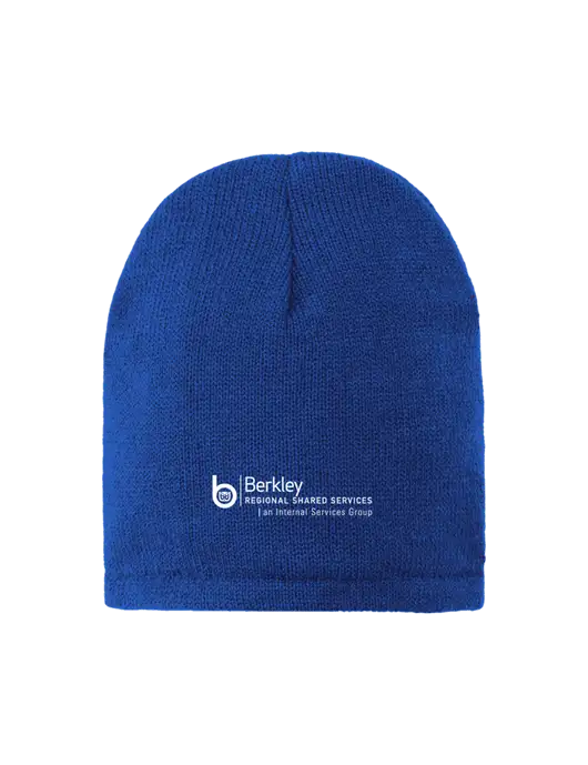 Dark Royal Fleece-Lined Beanie Cap w/Berkley RSS logo